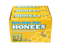 Honees Filled Honey Ginger Drops, Natural Cough Drops- Pure Ginger Sore Throat Relief - Nothing Artificial -Throat Coat Lozenges
