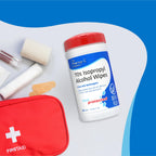 Pharma-C 70% Isopropyl Alcohol Wipes [6 pack - 40ct Canisters] - Bulk IPA First Aid Antiseptic Wound Cleaner with Moisture Lock