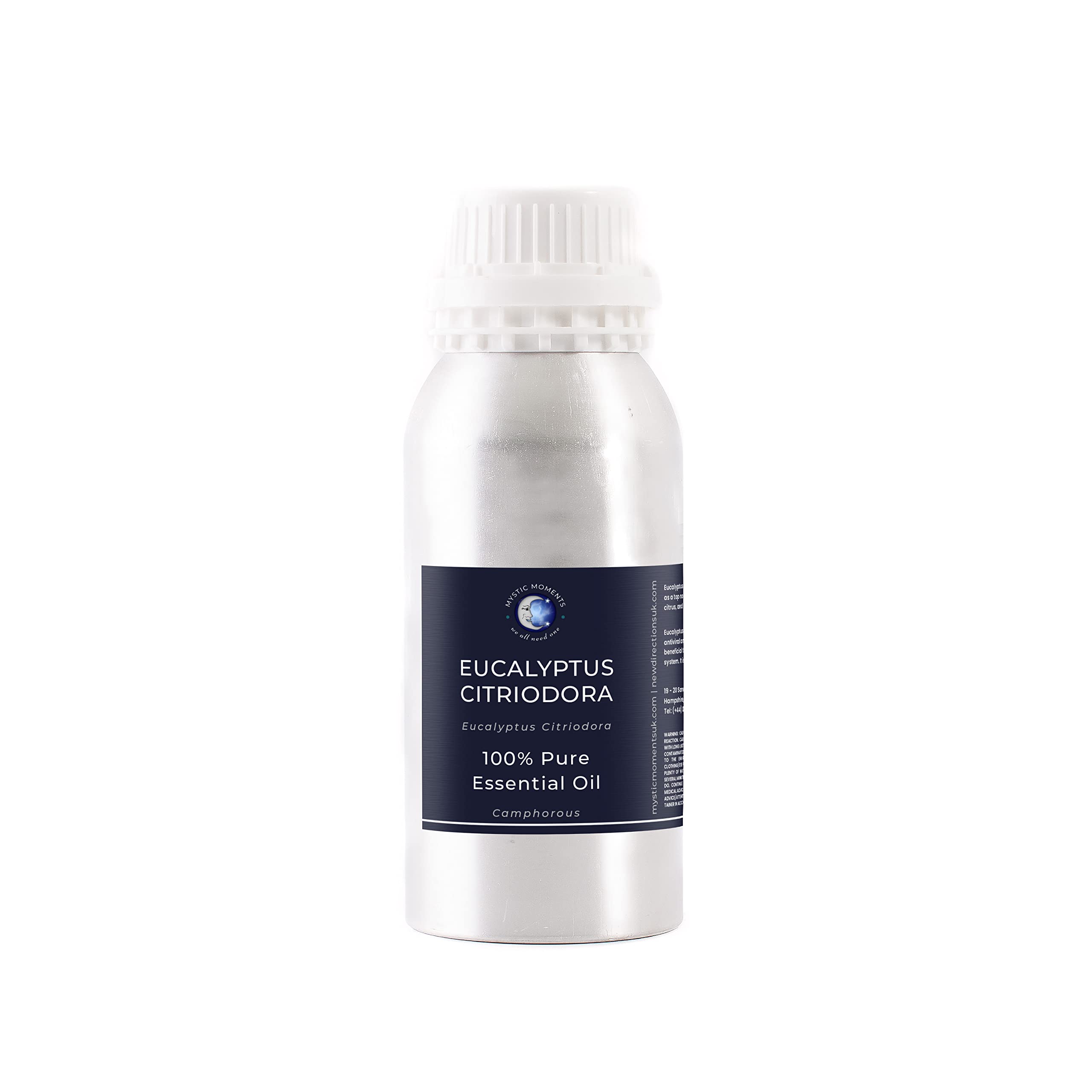 Mystic Moments | Eucalyptus Citriodora Essential Oil 500g - Pure & Natural Oil for Diffusers, Aromatherapy & Massage Blends Vega
