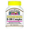 21st Century Vitamin B-100 Complex 60 Count (2 Pack)