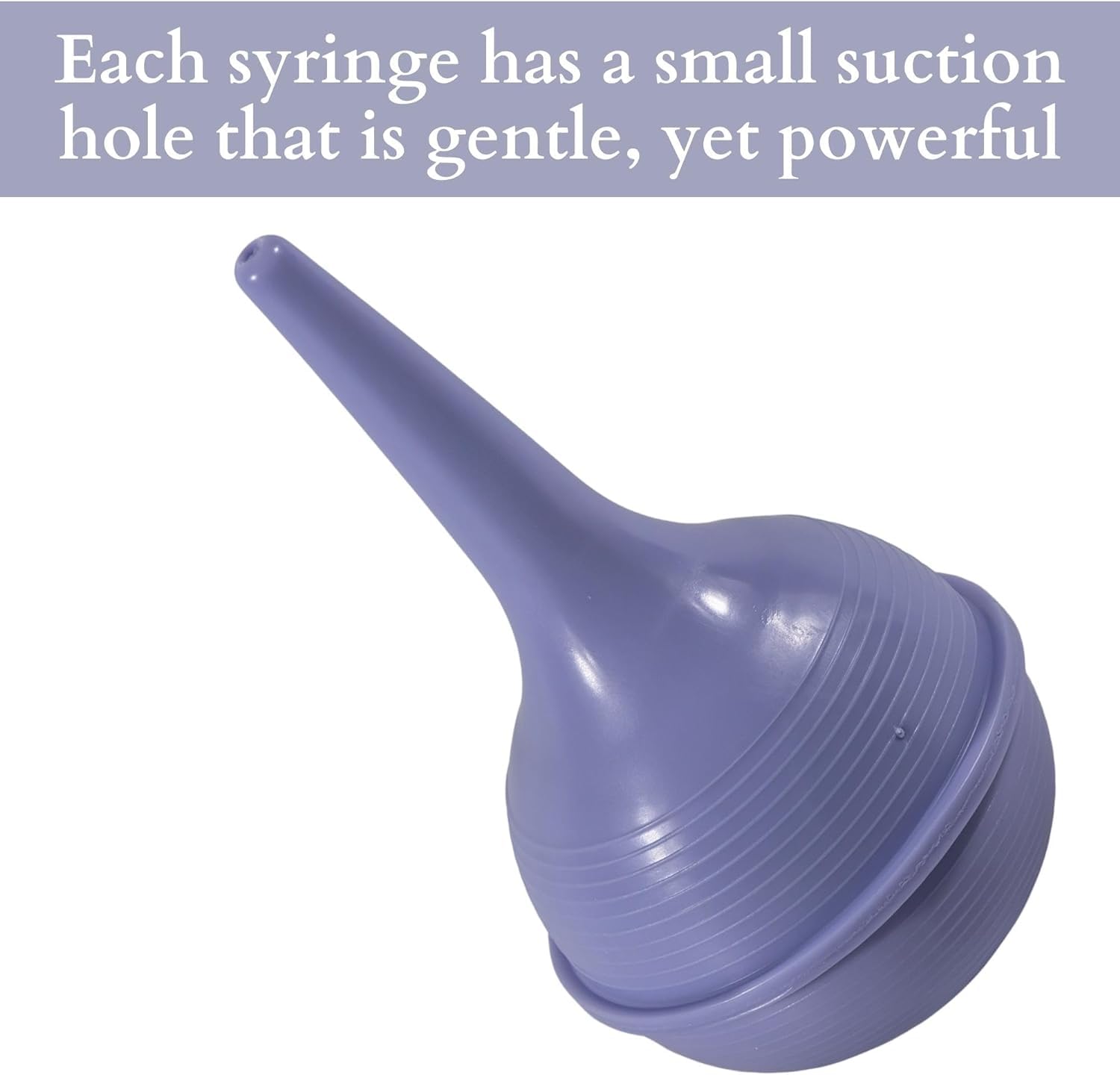 Sterile Rubber Ear Suction Ulcer Bulb - Ear and Nasal Sucker Ball for Washing Cleaning and Wax Removal - Easy Squeeze for Baby a