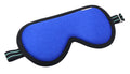 Shoppax Adjustable Soft Cotton Sleep Mask, Light Blocking Eye Mask For Sleeping, Travel, Meditation & Yoga, Blue