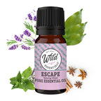 Wild Essentials Escape 100% Pure Essential Oil Synergy Blend 10ml, Therapeutic Grade Daydream Break! Meditative Power Oil, Made 
