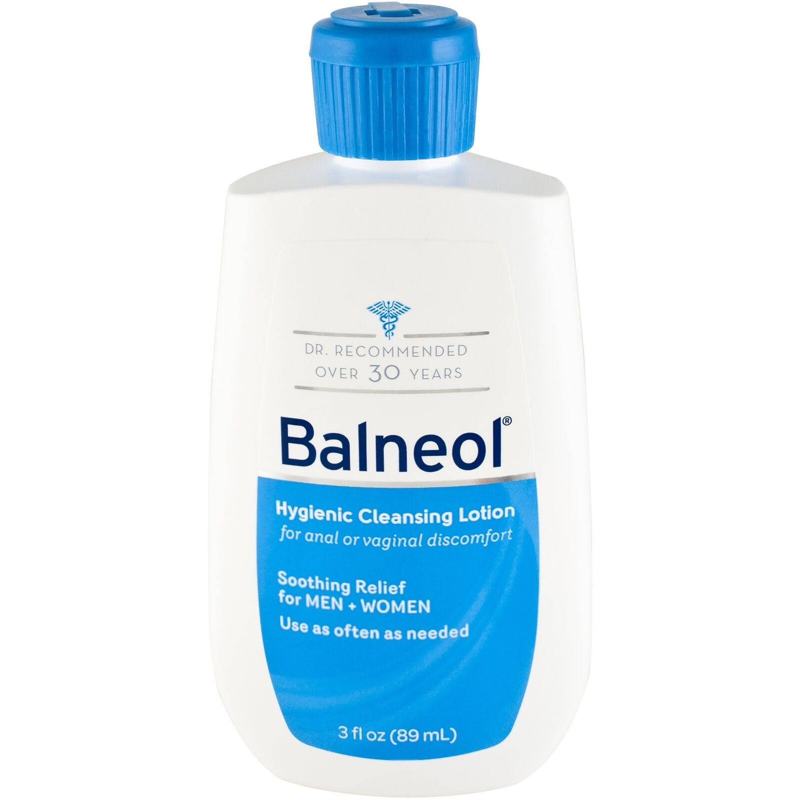 Balneol Hygienic Cleansing Lotion, 3.0 Oz (Pack of 4)