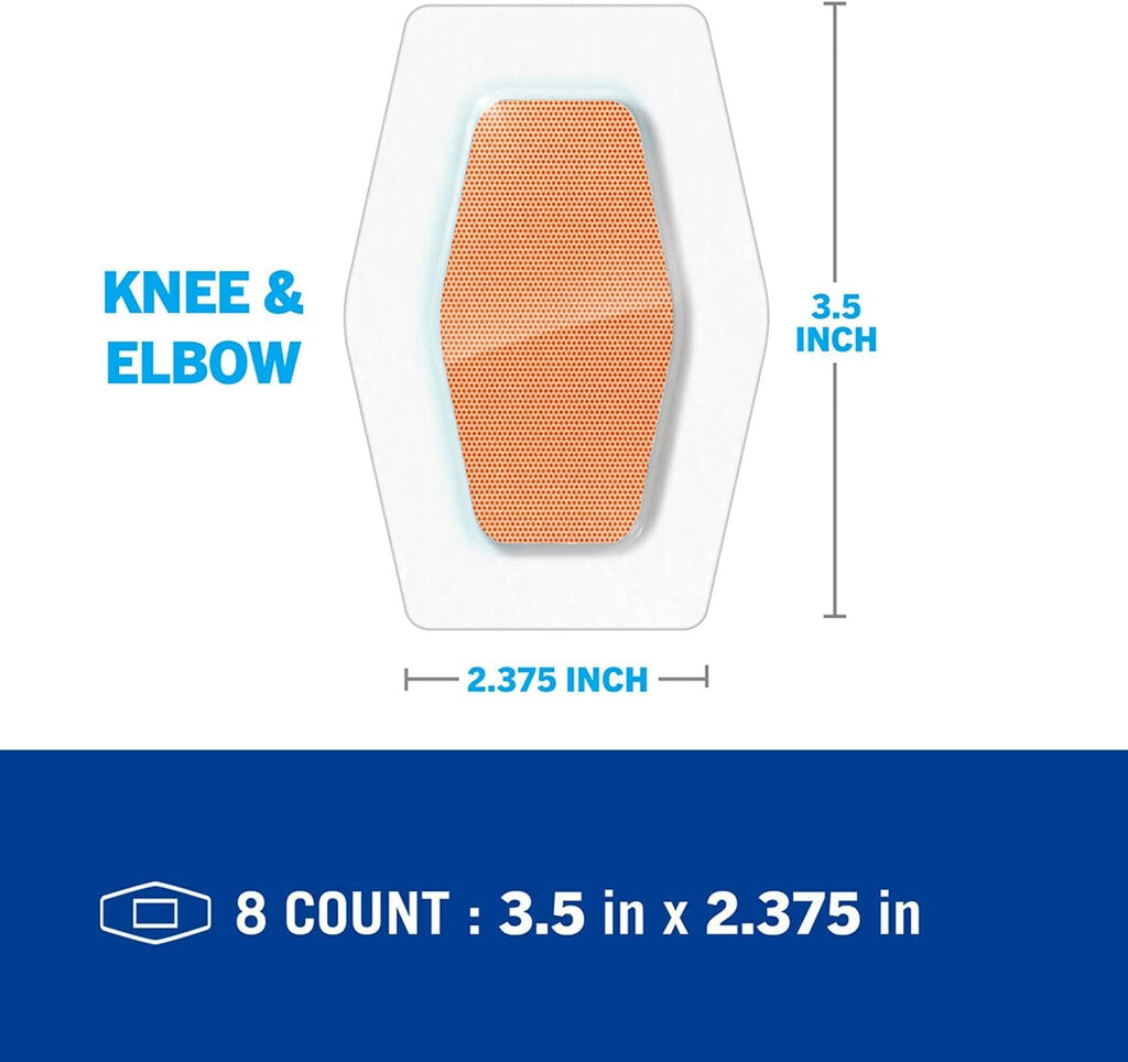 Nexcare Waterproof Knee & Elbow Bandages 8 Each