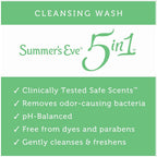 Summer's Eve Aloe Love Gentle Daily Feminine Wash, Removes Odor, pH balanced, 15 fl oz. (Pack of 2)