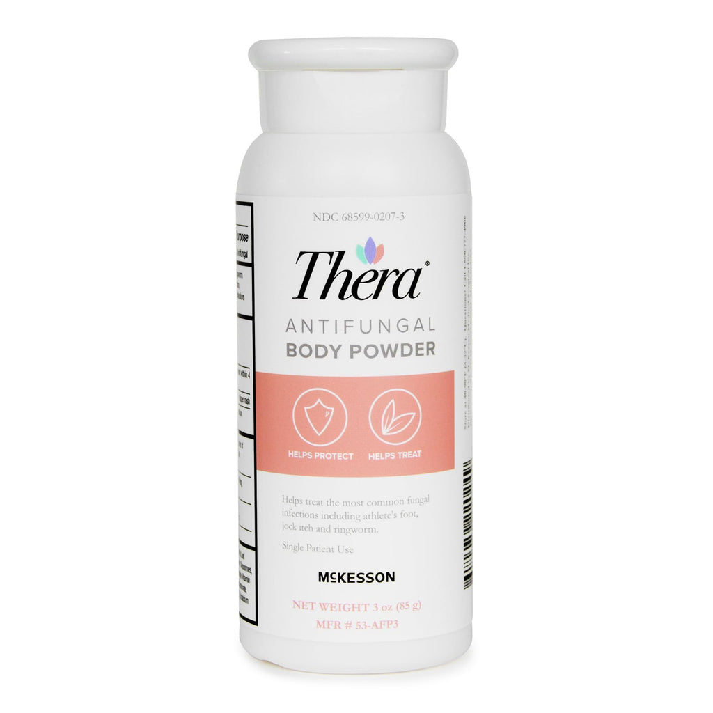 Thera 2% Miconazole Nitrate Powder Antifungal 3 oz. Shaker Bottle 2 Ct