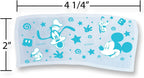BeKoool Soft Gel Sheets for Kids, White, 4 Count (Pack of 12)
