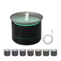 Essential Oil Diffusers, 200ml Aromatherapy Diffuser with Auto Shut-Off Function, Cool Mist Humidifier with 2 Modes, Small Diffu