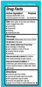 Auro-Dri Ear Water-Drying Aid 1 FL OZ (Pack of 6)
