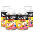 Airborne Vitamin C 750mg (per Serving) - Assorted Fruit Gummies (42 Count in a Bottle), Gluten-Free Immune Support Supplement wi