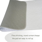 Careboree Bed Pad for Incontinence Reusable Underpad 36 X72 Fits King Bed Large Washable Waterproof Draw Sheet Mattress Protecto
