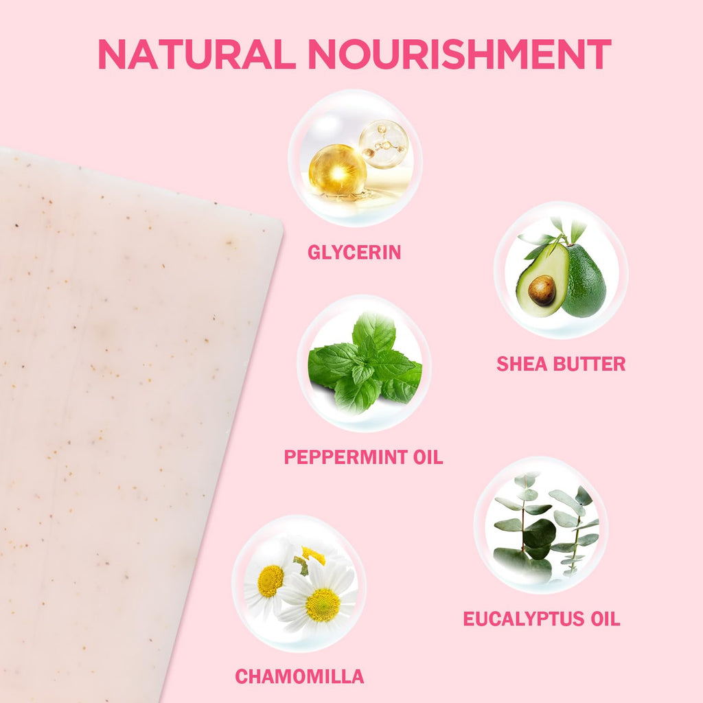 Yoni Soap, Yoni Bar Soap for Women PH Balance, Vaginal and Natural Handmade Soap for Woman, Intimate Wash for Removeing Odor and