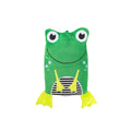Kids Hot Water Bottle with Animal Cover (0.8L, Smiley Frog) Eco Hot Water Bottle, Made in Germany, Soothing Comfort and Warmth, 