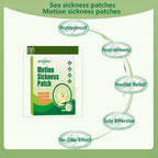 BONIORRI Motion Sickness Patches - Sea Sickness Patches for Cruise, Seasickness Patch Non Drowsy Behind Ear for Car, Sea, Air Si