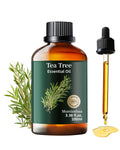 Tea Tree Essential Oil Pure Mumianhua Natural Tea Tree Oil for Diffuser, Aromatherapy, Skin, Face, Toenails, Foot Soak and DIY S