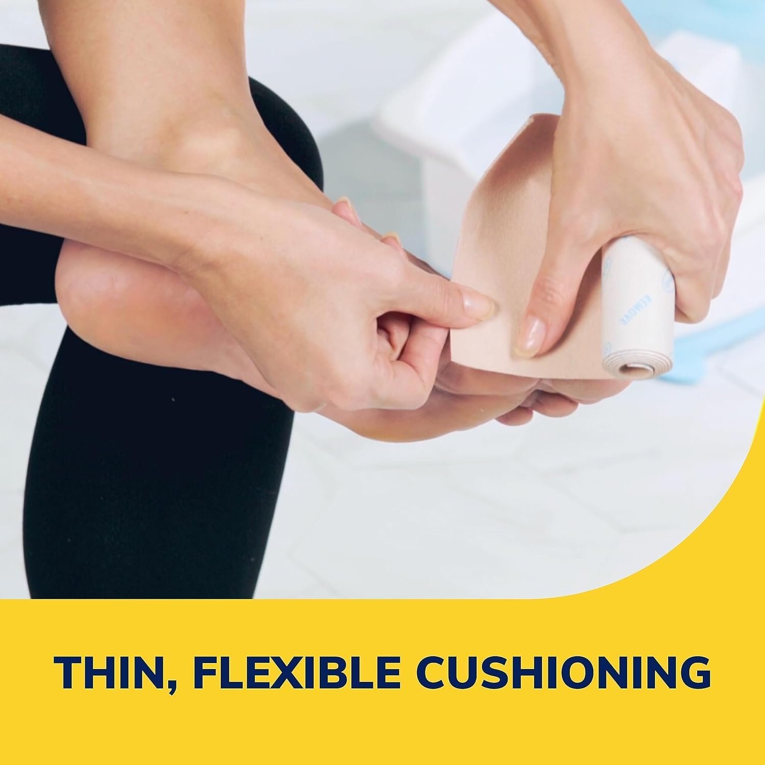 Dr. Scholl s Moleskin Plus Padding Roll 1 Each (Pack of 4)