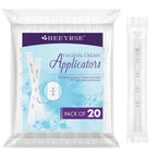 HEEYRSE 20-Pack Disposable Vaginial Cream Applicators with Precise Dosage Markings - Individually Wrapped, Safe & Hygienic, Fits