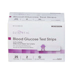 McKesson QUINTET AC Blood Glucose Test Strips - Auto Coding, Noble Electrode Strips, for Self-Testing and Point-of-Care Testing