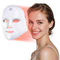 MUSEWISH Red Light Therapy for Face,71 Colors LED Facial Skin Care Mask, Red Light Mask for Face, Infrared Light Mask AntiAgin