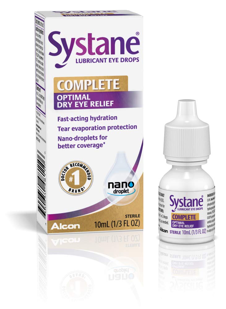 Systane Complete Lubricant Eye Drops, 10 ml