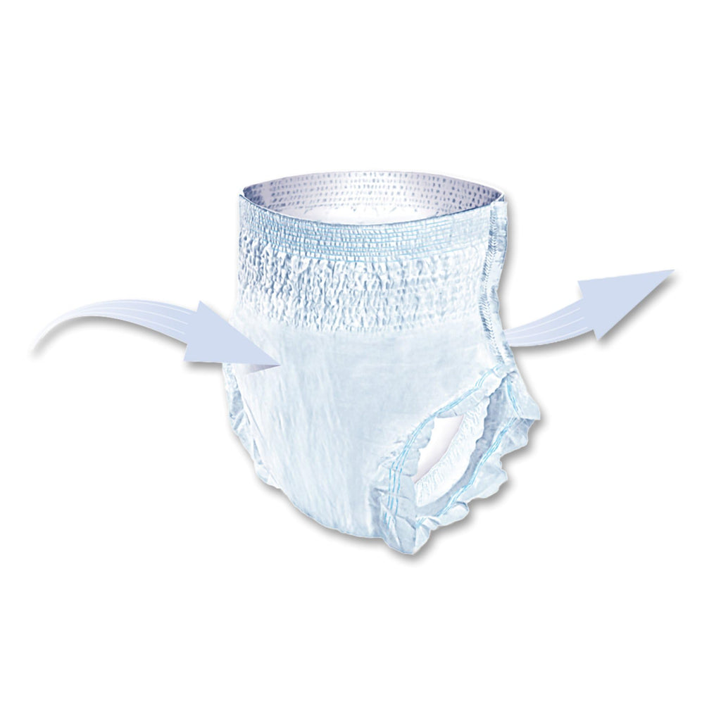 Seni Active Super Plus Disposable Underwear Pull On with Tear Away Seams X-Large, S-XL16-AP1, 64 Ct