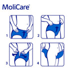 Hartmann-Conco MoliCare Mobile Protective Underwear, XL, 2000mL Absorbency Level, 51 to 67 Hip - Pack of 14