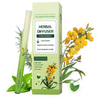 WENEW Mullein Herbal Diffuser Pen with Extracts of Mullein,Thyme and Mint for Lung Detox and Oral Air Freshening - 1 Stick