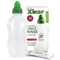 Xlear Nasal Rinse System with Xylitol, Natural Saline Neti Pot Sinus Rinse with Xylitol, Fast Sinus Pressure and Congestion Reli
