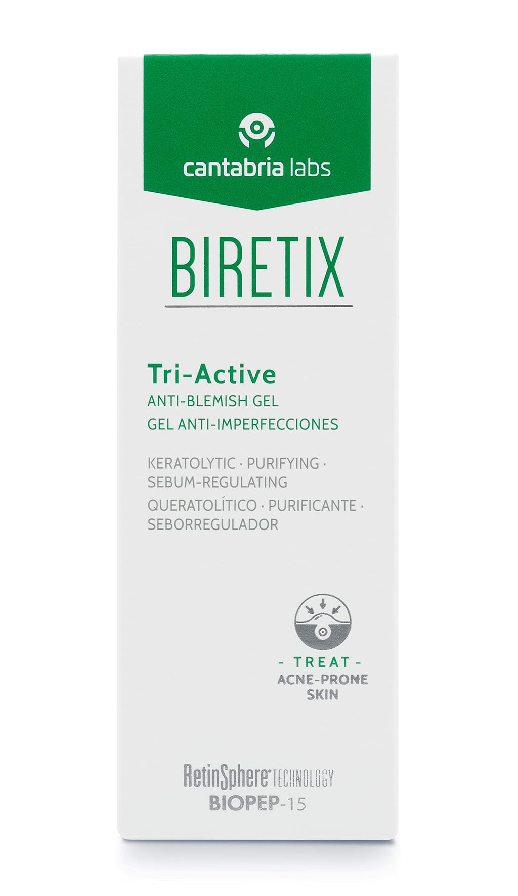 TEADZ Difa cooper Biretix - Triactive Idrogel Seboregolatore, 50ml