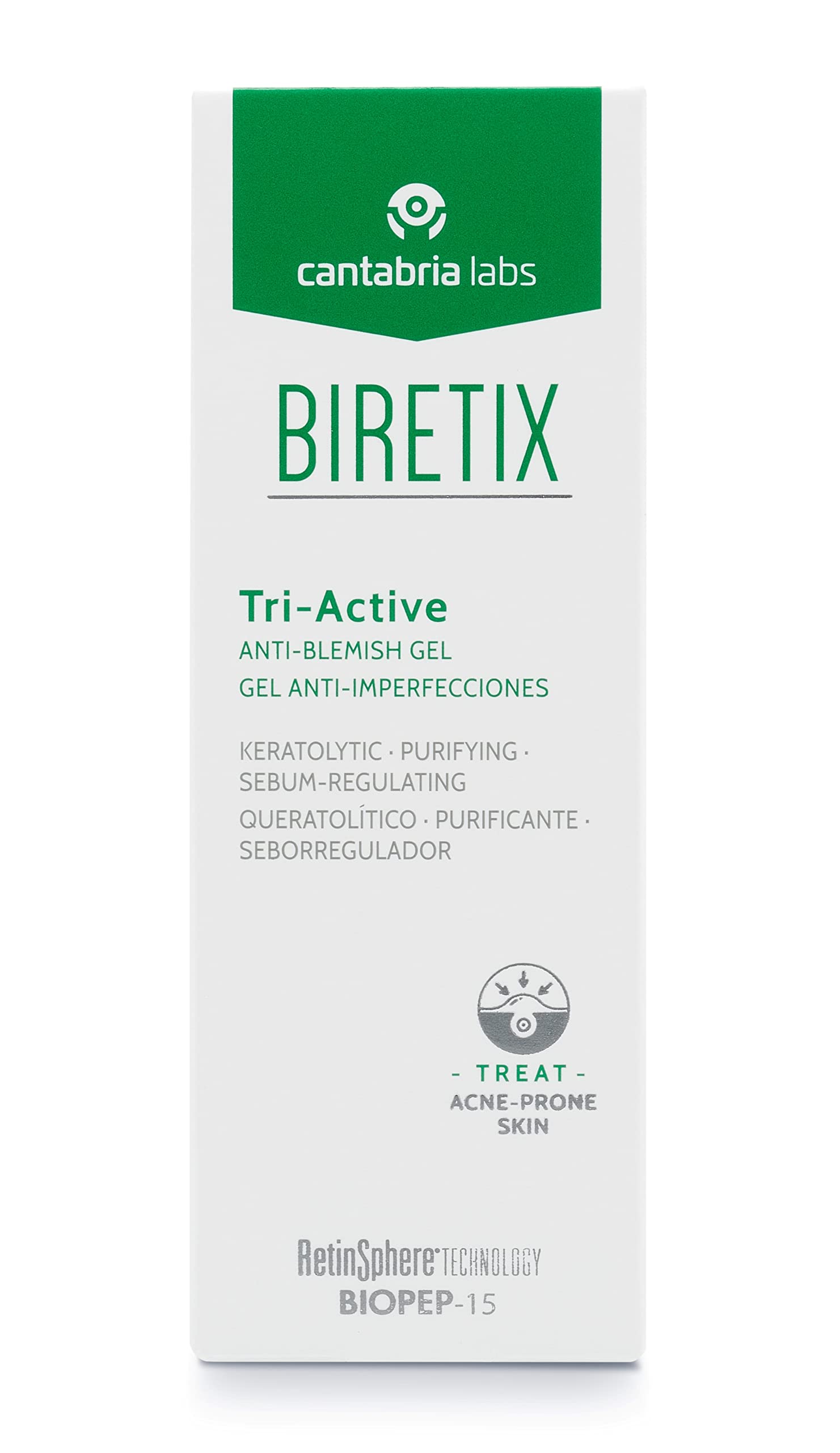 TEADZ Difa cooper Biretix - Triactive Idrogel Seboregolatore, 50ml