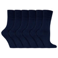 Gentle Grip - 6 Pack of Ladies Diabetic Socks - 5-9 US / 4-8 UK (Dark Blue)