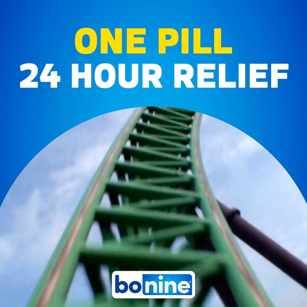 Bonine Raspberry Chewable Tablets for Motion Sickness, 16 (2 Pack), 16 Count (Pack of 2)