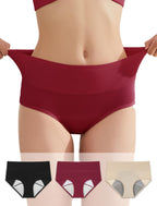 Washable Leakproof Period Underwear - Reusable Incontinence Panties for Postpartum, Heavy Menstrual Flow & Bladder Leaks