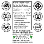 Vocal Eze Throat Spray | Relieve Sore, Hoarse, Fatigue, Dryness of Throat | Herbal Immune Support, All Natural Ingredients (1)