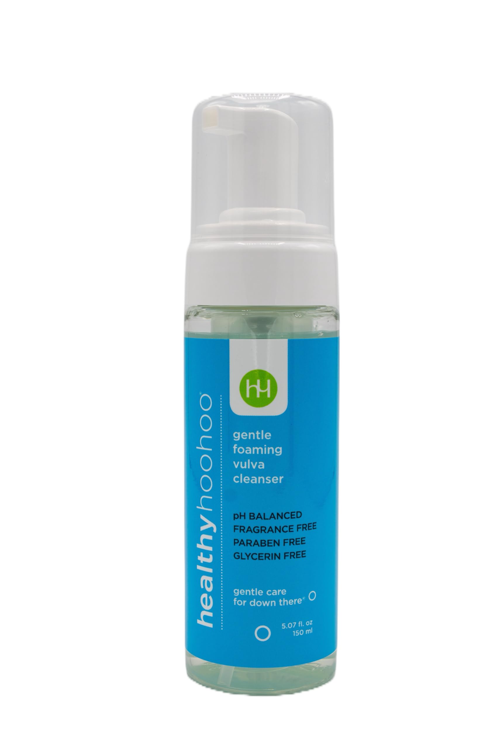 Healthy Hoohoo Gentle Foaming Vulva Cleanser, pH-Balanced Vaginal Soap for Women with Natural & Organic Ingredients, Paraben Fre