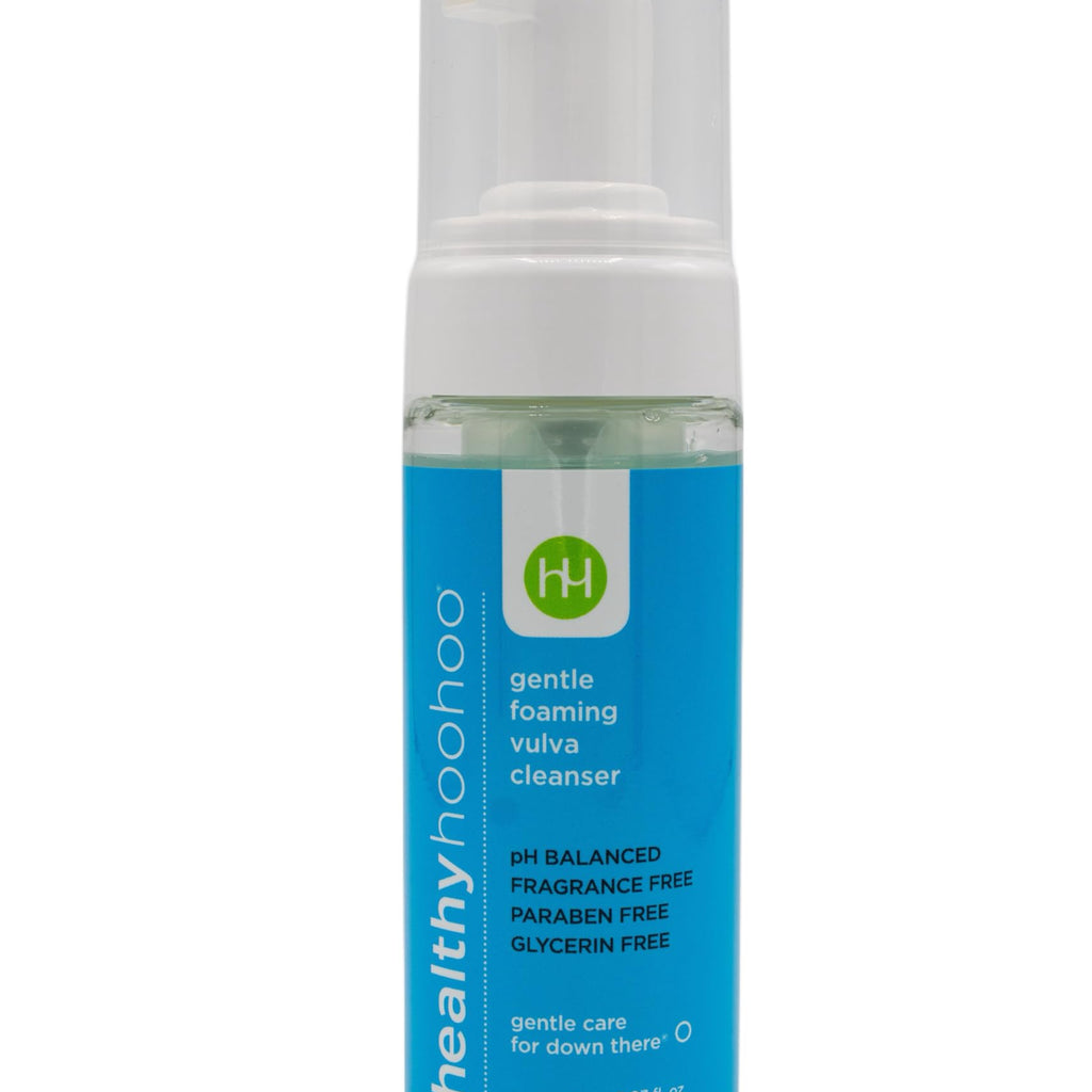 Healthy Hoohoo Gentle Foaming Vulva Cleanser, pH-Balanced Vaginal Soap for Women with Natural & Organic Ingredients, Paraben Fre