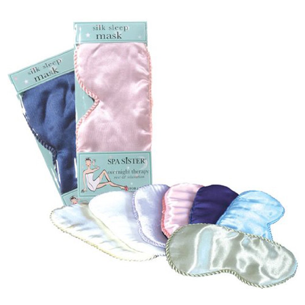 Spa Sister 100% Silk Sleep Mask (Lavender)