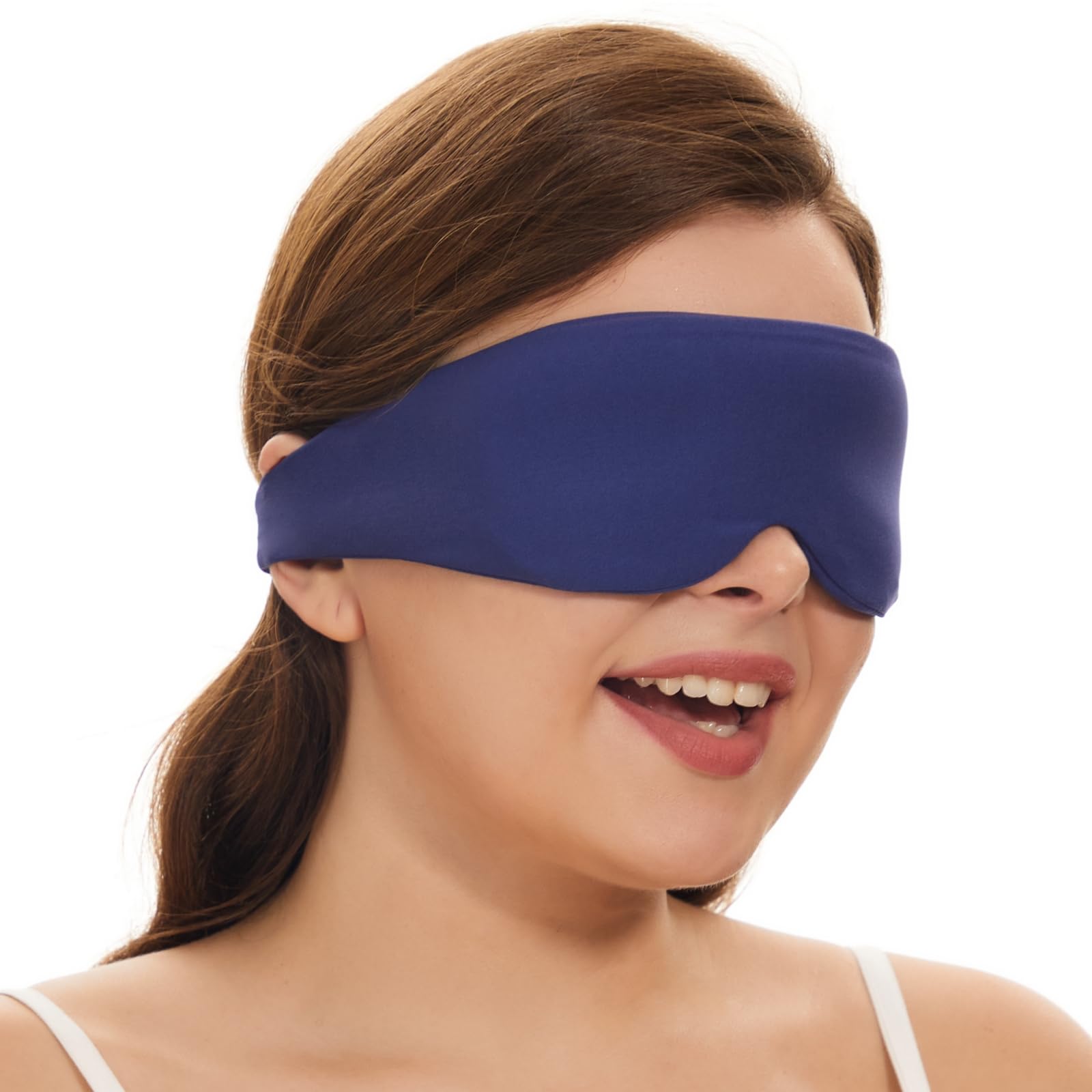 ALASKA BEAR Sleep Mask Side Sleepers Headband Design, Silky Soft Eye Shades for Men and Women 100% Blackout Mask Extra-Plush, Co