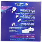 Tampax Pearl Plastic Unscented Tampons, Ultra Absorbency, 18 Count