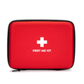 Jipemtra First Aid Hard Case Empty, First Aid Hard Case First Aid EVA Hard Red Medical Bag for Home Health First Emergency Respo