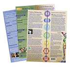 Ohm Therapeutics Tuning Fork Treatment Charts (3) - for Self-Care, Massage Therapy, Energy Practitioners, Chakra Balancing & Sou