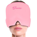 TheraICE Migraine Relief Cap, Migraine Ice Pack Mask Products, Women Cooling Gel Hat, Face Cold Compress Head Wrap for Her Stres