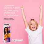 Licefreee Spray, Tec Labs Head Lice Spray, 6 Fl Oz, Includes Professional Metal Nit and Lice Comb, Easy Use Lice Treatments for