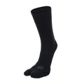 Doctor's Choice Bunion Relief Crew Sock with Split Toe Separator and Soft Cushioning for Hallux Valgus, (Black, Large) Womens Sh