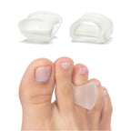 NatraCure Advanced Gel Toe Separator (w/Toe Loop) - Spacer, Corrector, Straightener to Cushion and Align Bent, Crooked, Overlapp