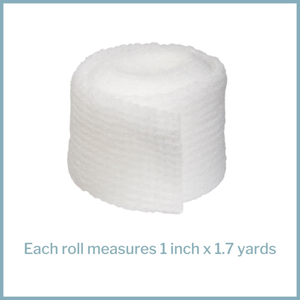 McKesson Conforming Stretch Gauze Bandages, Sterile, 1 in x 1 7/10 yd, 96 Count