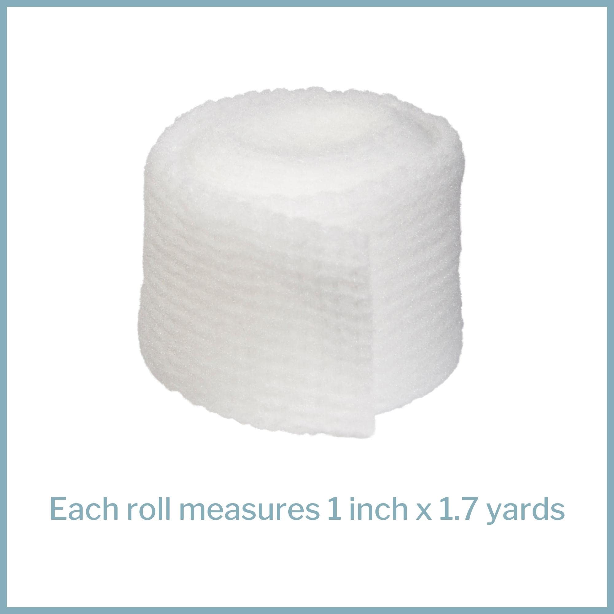 McKesson Conforming Stretch Gauze Bandages, Sterile, 1 in x 1 7/10 yd, 96 Count