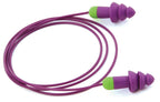 Moldex-Metric Inc. Rockets Tapered Styrene Corded Earplug, Purple