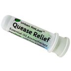Urban ReLeaf Quease Relief Essential Oil Aromatherapy Nasal Inhaler - Pure Undiluted Oils for Queasy Nausea Tummy, Easy Open Sna